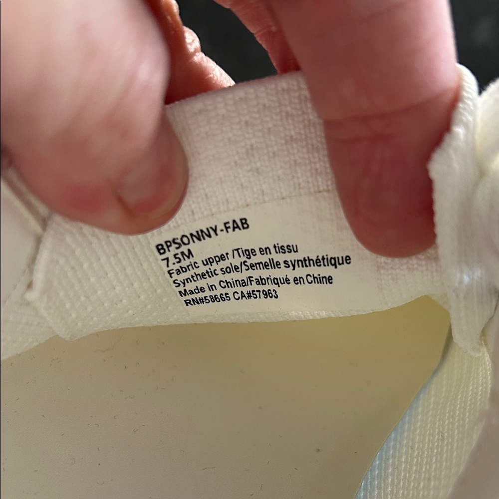 New women’s white platform sneakers- Nordstrom BP brand - NWO box - Picture 5 of 7